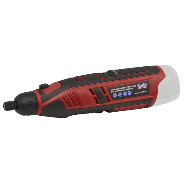 SV12 Series Cordless Multipurpose Rotary Tool & Engraver Kit 12V 49pc - Body Only