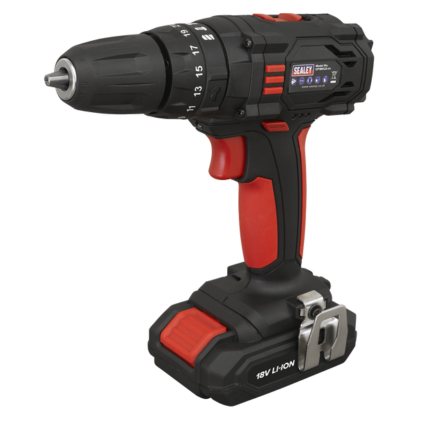 10mm Cordless Combi Drill 18V