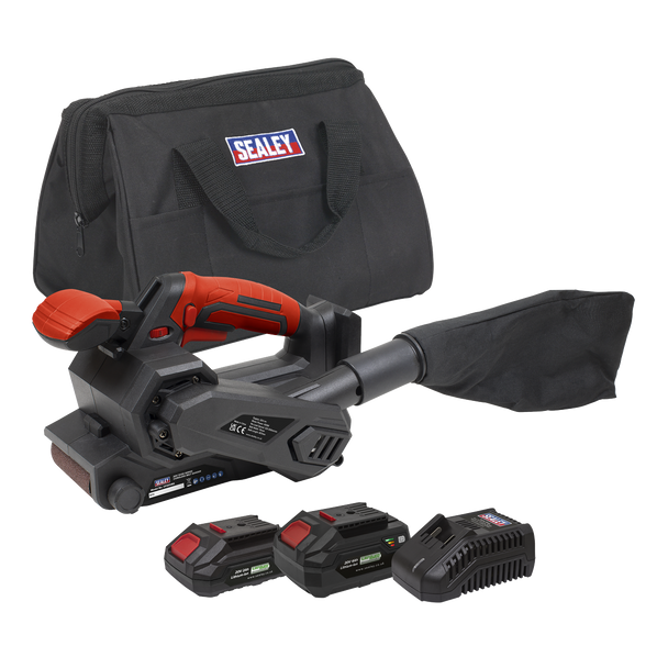 SV20 Series 76mm Cordless Belt Sander Kit 20V - 2 Batteries