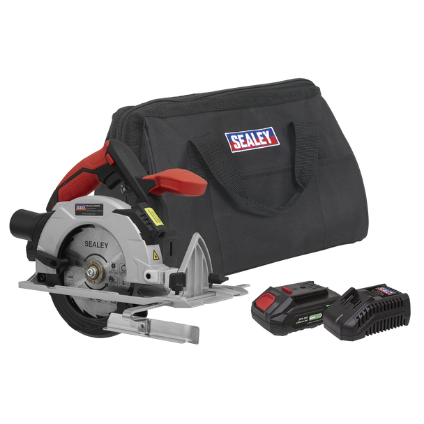 SV20 Series 150mm Cordless Circular Saw Kit 20V 2Ah