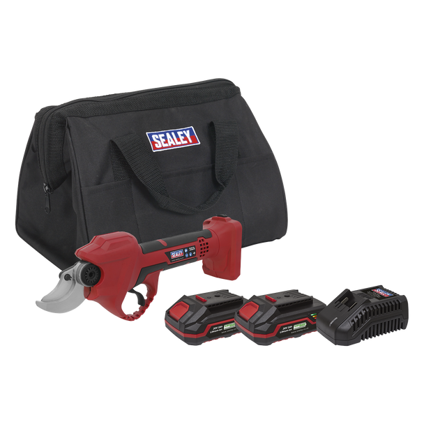 SV20 Series Brushless Cordless Pruning Shears Kit 20V 2Ah - 2 Batteries
