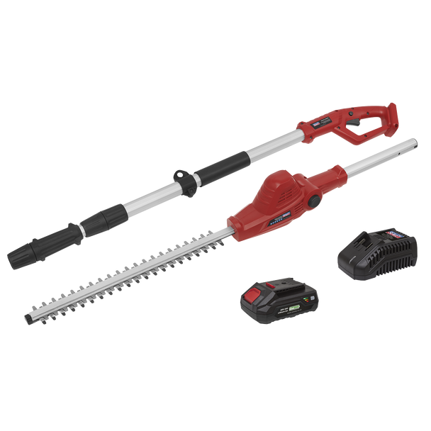 SV20 Series Cordless Telescopic Hedge Trimmer Kit 20V 2Ah