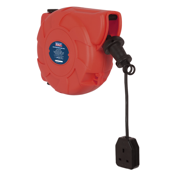 10m Retractable Cable Reel System 1 x 230V