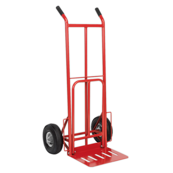 Folding Sack Truck with Pneumatic Tyres 250kg Capacity