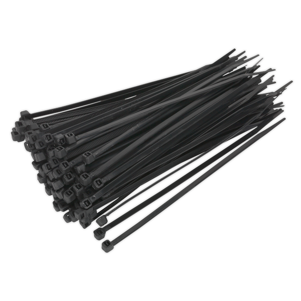 Cable Tie 150 x 3.6mm, Black - Pack of 100
