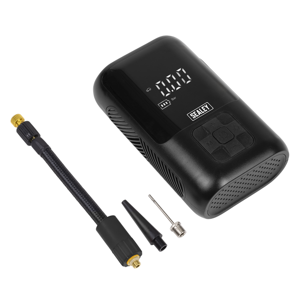 Tyre Inflator & Power Bank with Worklight Rechargeable