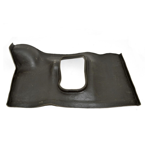 Genuine Land Rover Rubber R380 Gearbox Tunnel Mat Cover, black rubber gearbox tunnel mat for Defender vehicle.