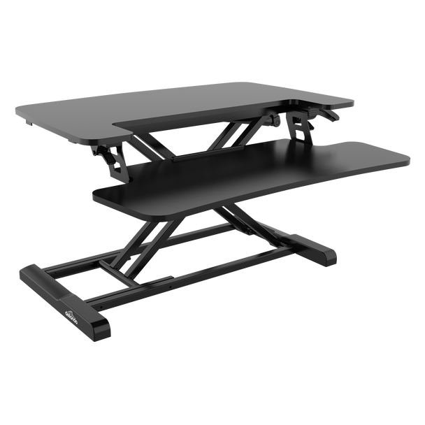Dellonda 71cm Adjustable-Height Standing Desk Riser 15kg Capacity