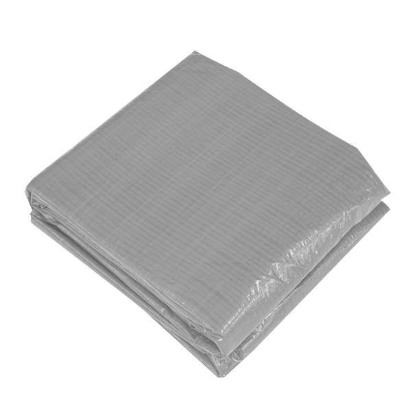 Dellonda Rectangular Swimming Pool Top Cover & Rope Ties for DL22