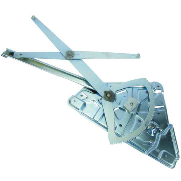 Direct Replacement Window Regulator Front Left Hand for Range Rover P38, car window regulator with metal arms and gear mechanism