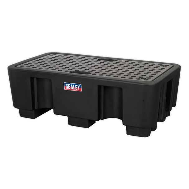 2 Drum Polyethylene Barrel Bund/Spill Pallet 1300 x 750 x 440mm