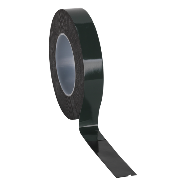 Double-Sided Adhesive Foam Tape 25mm x 10m - Green Backing