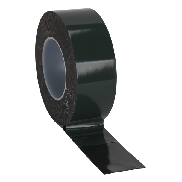 Double-Sided Adhesive Foam Tape 50mm x 10m - Green Backing