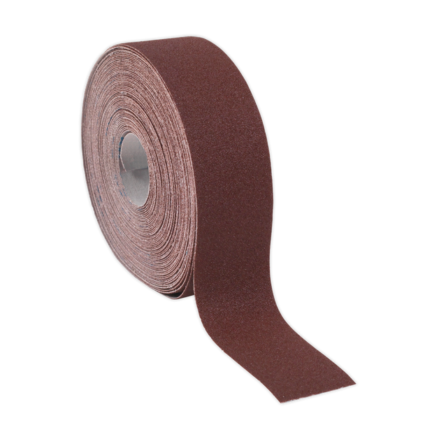 Emery Roll 120Grit 50mm x 50m - Brown