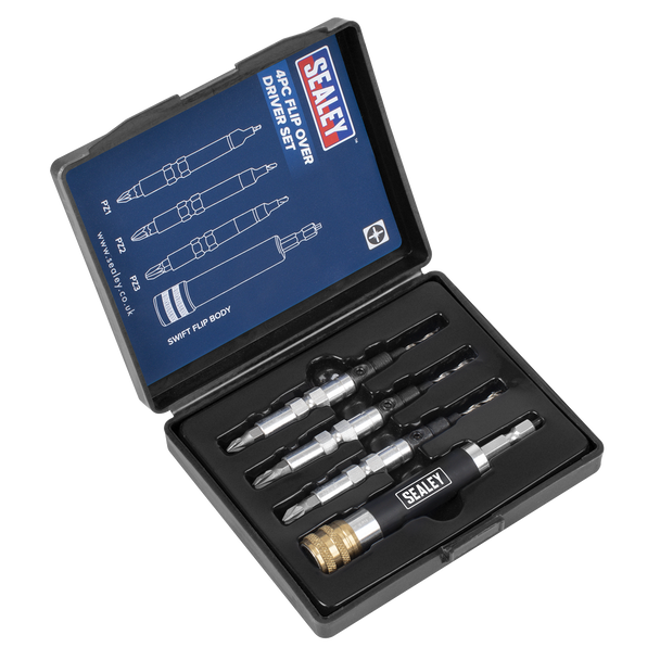 Flip-Over Drill/Driver Set 4pc