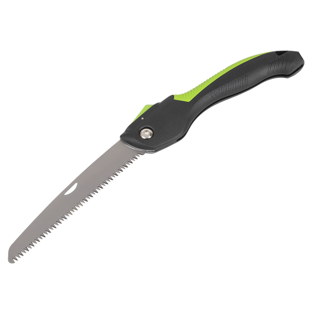 Folding Pruning Saw with Soft Grip Handle, 2 Cutting Positions & Carbon Steel Blade, 233mm