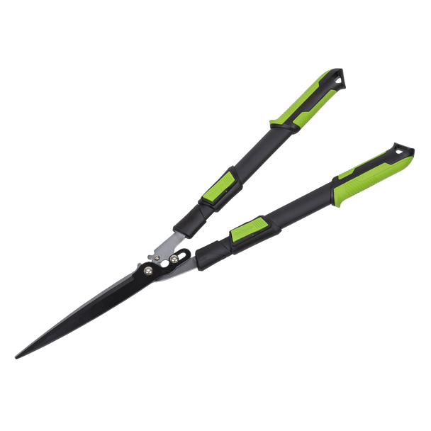 Telescopic Hedge Shears with Soft Grip Handle & Carbon Steel Blade