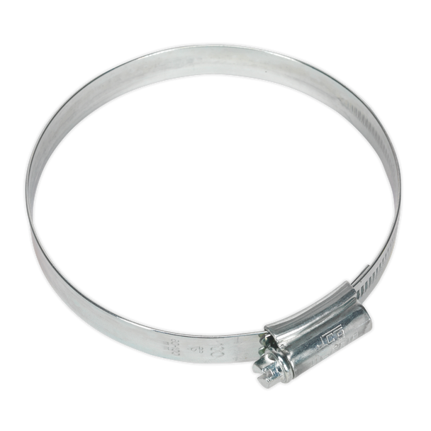 HI-GRIP® Zinc Plated Hose Clip 80-100mm - Pack of 10