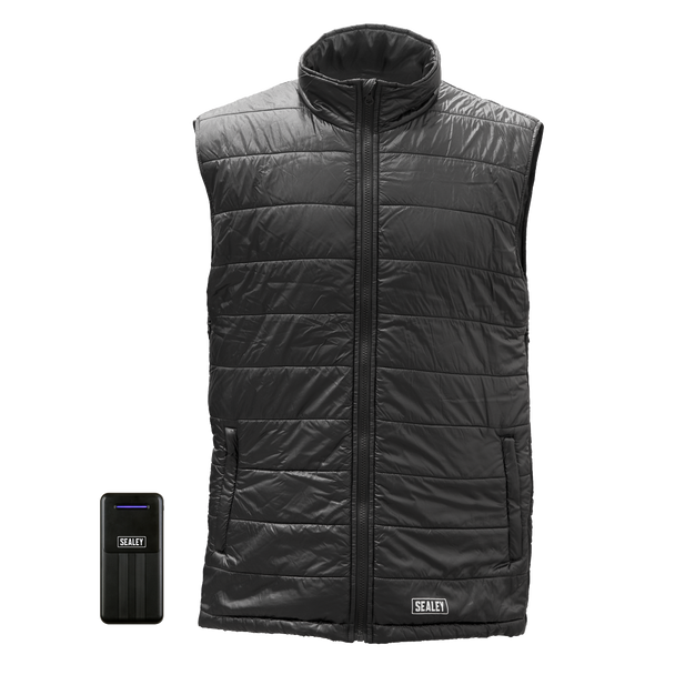 5V Heated Puffy Gilet with Power Bank 20Ah - 44" to 52" Chest