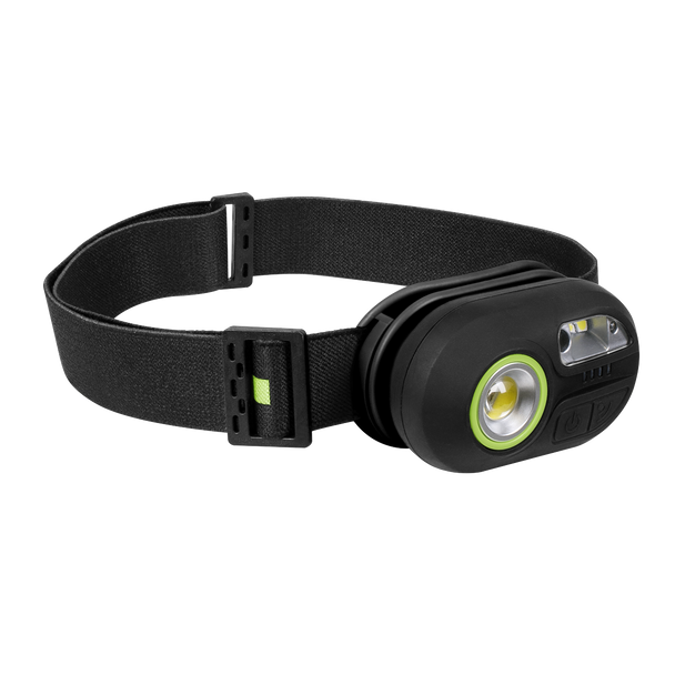 Rechargeable Headlight with Auto-Sensor 3W COB & 1W SMD LED