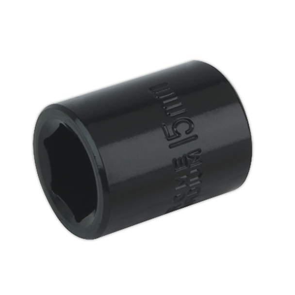 Premier Impact Socket 3/8"Sq Drive 15mm