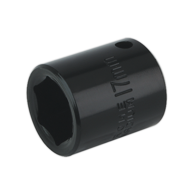 Premier Impact Socket 3/8"Sq Drive 17mm