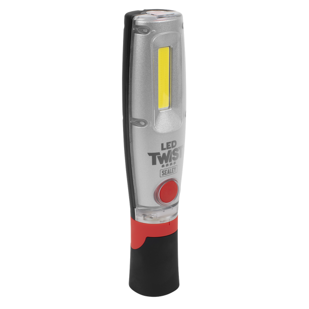 LED Twist Rechargeable Inspection Light 16W COB & 1W SMD