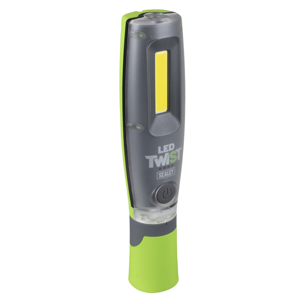 LED Twist Rechargeable Inspection Light Green