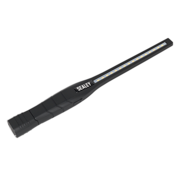 Rechargeable 360° Slim Inspection Light 8W & 1W SMD LED - Black