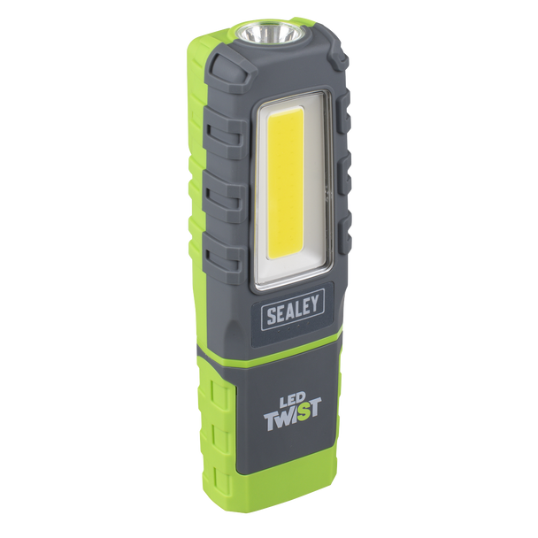 LED Twist Rechargeable Inspection Light 5W COB & 1W SMD - LED601G