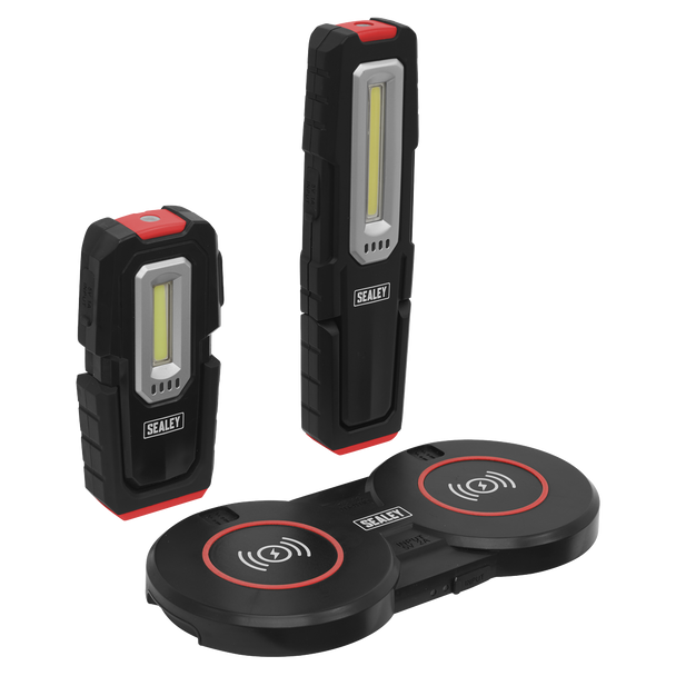 Inspection Light with Double Wireless Charging Base 5W & 3W COB LED