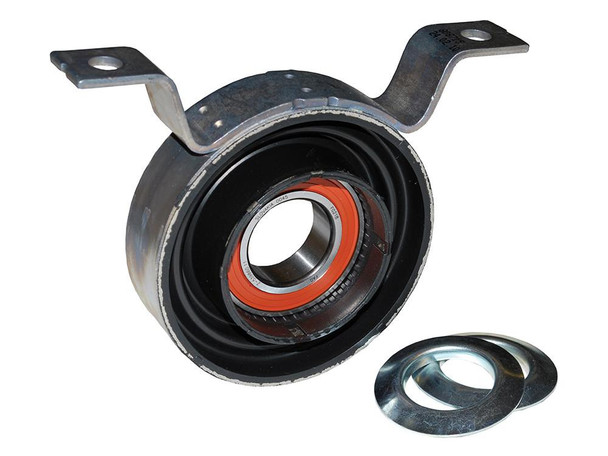 Terrafirma Rear Propshaft Centre Bearing for Range Rover Sport, automotive part with bearing and mounting brackets. Terrafirma Rear Propshaft Centre Bearing for Range Rover Sport, automotive part with bearing and mounting brackets.