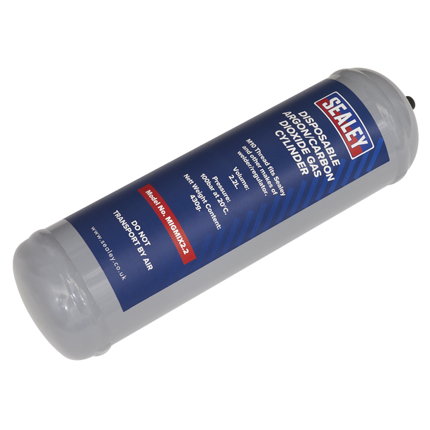 Disposable Argon/Carbon Dioxide Gas Cylinder 430g