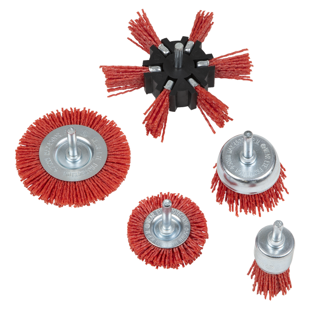 Nylon Filament 5pc Brush Set