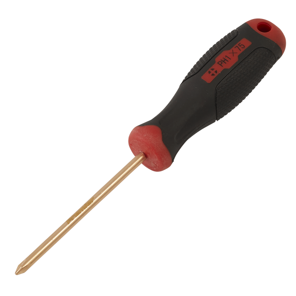 Screwdriver Phillips #1 x 75mm - Non-Sparking