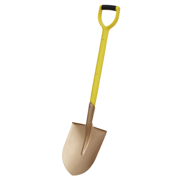 Premier Non-Sparking Round Point Shovel 240 x 420 x 990mm