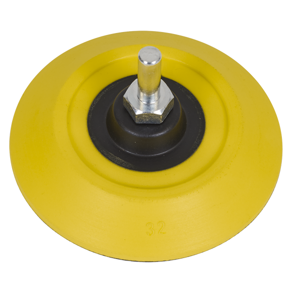 75mm Hook-and-Loop Backing Pad on 6mm Shaft