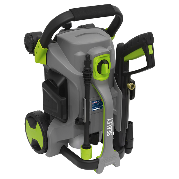 Pull-Along Pressure Washer with TSS 140bar 1800W/230V