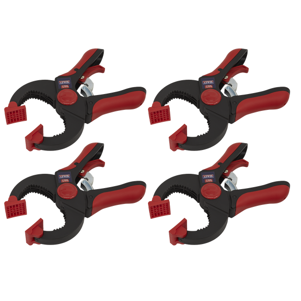 Ratchet Clamp Set 45mm 4pc