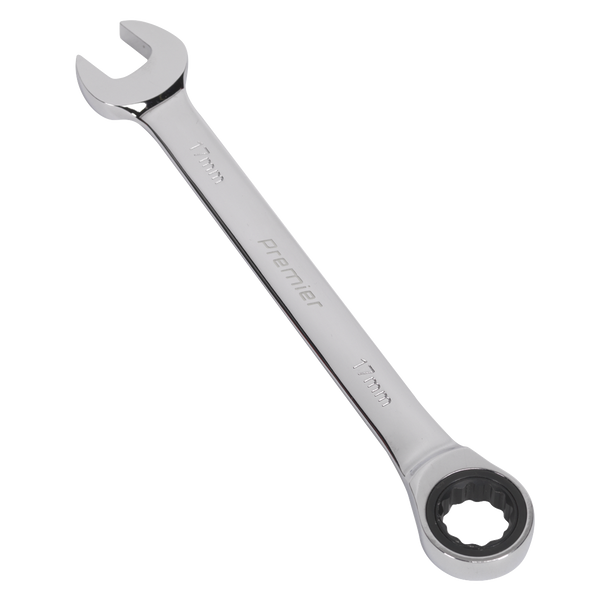 Premier Combination Ratchet Spanner 17mm
