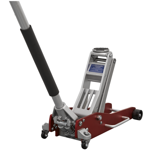 Premier Low Profile Aluminium Trolley Jack with Rocket Lift 2.5 Tonne