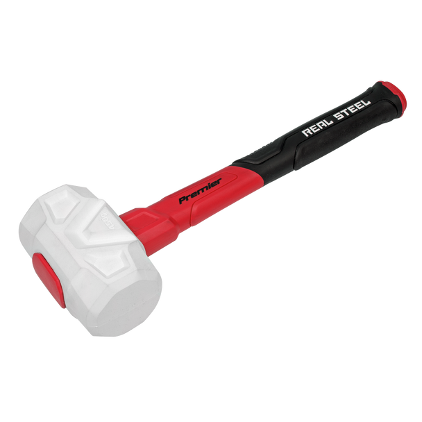 Premier Rubber Mallet with Fibreglass Shaft & Graphite Core 16oz