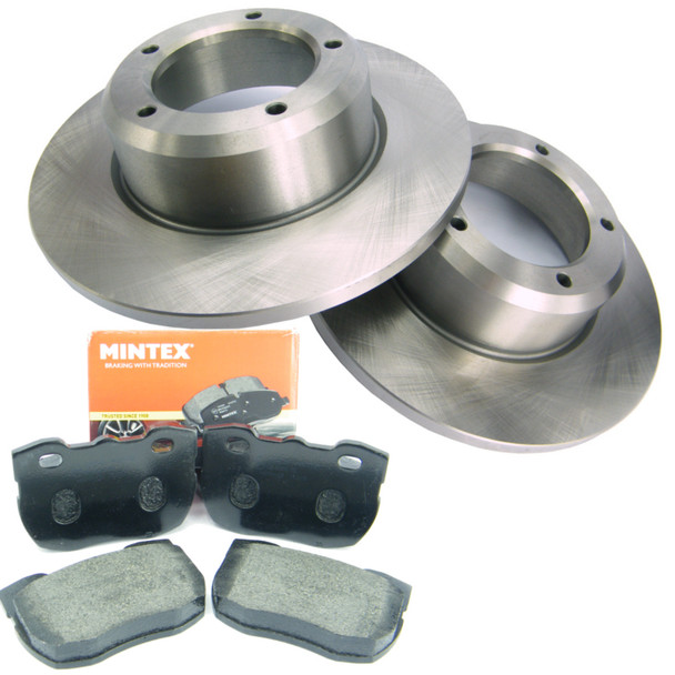 Land Rover Discovery 1 300TDi Front Brake Discs + MINTEX Brake Pad Kit