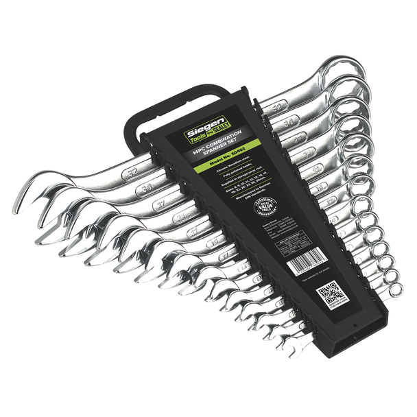 Siegen Combination Spanner Set 14pc