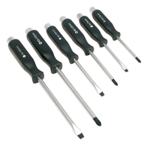 Siegen Hammer-Thru Screwdriver Set 6pc