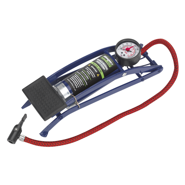 Siegen Single Barrel Foot Pump