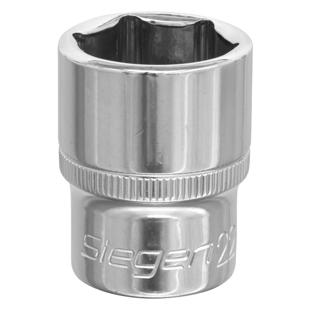 Siegen Socket 1/2"Sq Drive 22mm