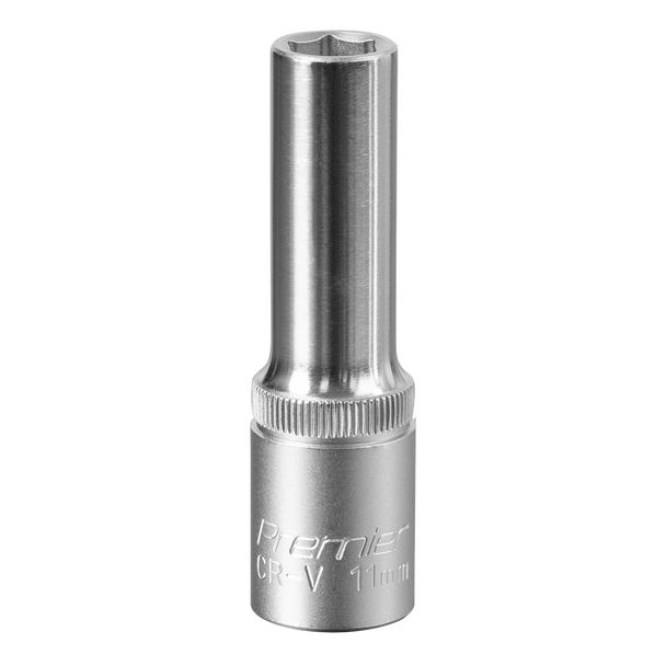 Premier Deep Socket 1/2"Sq Drive 11mm