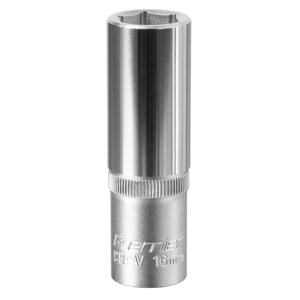 Premier Deep Socket 1/2"Sq Drive 16mm