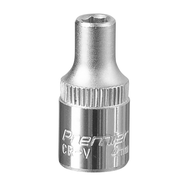Premier Socket 1/4"Sq Drive 4mm